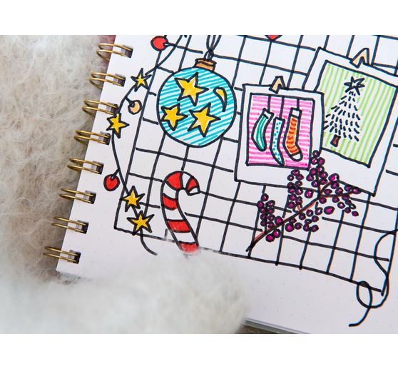 edding 1200 Colour Pen Fine Pastel, sada 6 kusů