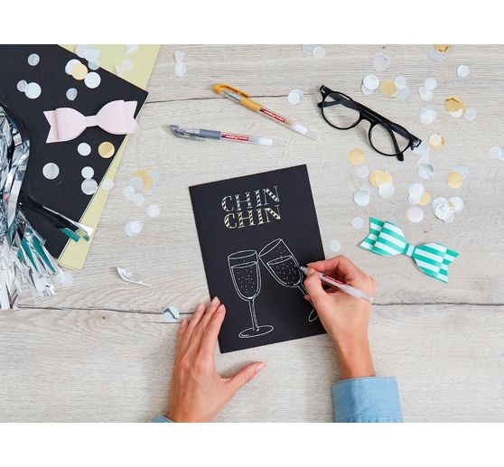 edding 2185 Gel Roller metallic, set of 3