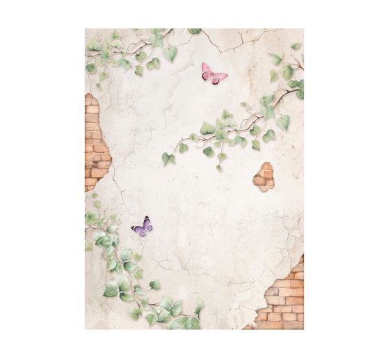 Motif straw silk backgrounds "Lavender"