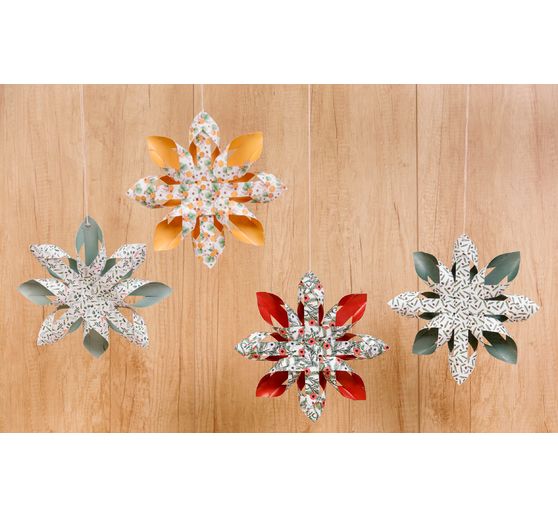 Paper strips mix for 6 woven stars