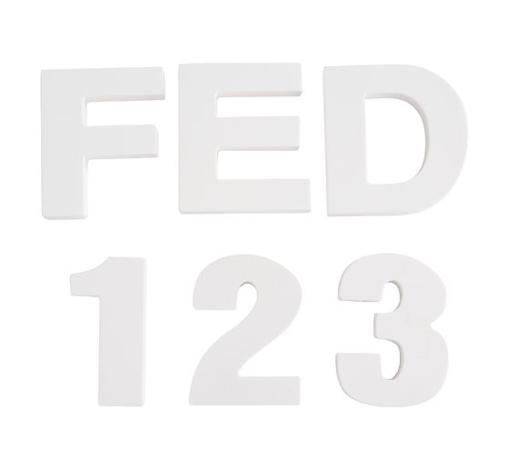 Silikonová ddlévací forma "Písmena a číslice"