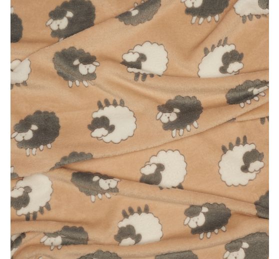 Fleece fabric "Sheep"