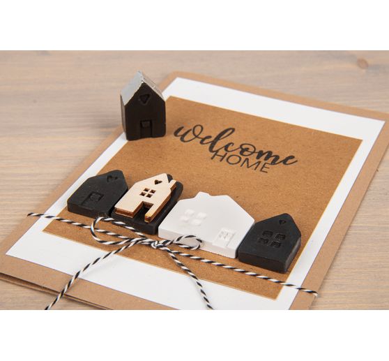 Silicone casting mould "Mini houses"