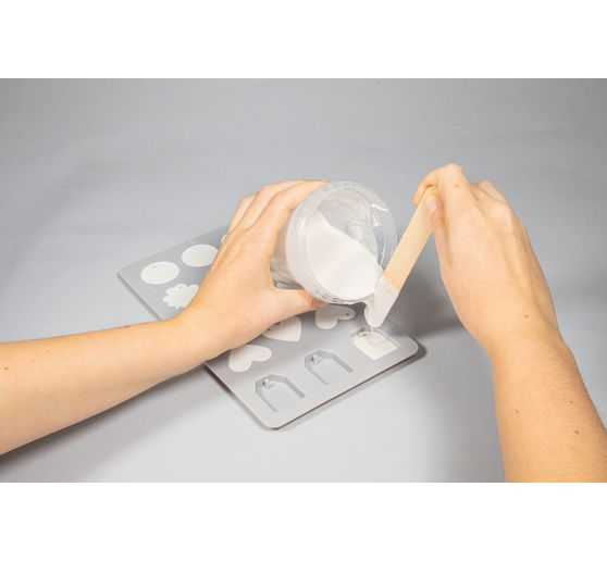 Silicone casting mould "Mini decoration pendant"