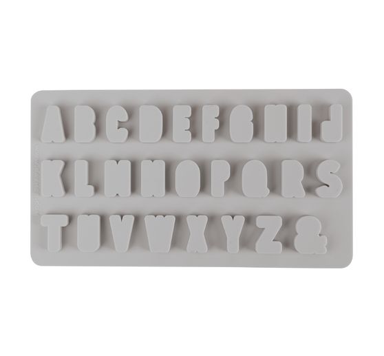 Silicone casting mould "Mini ABC"