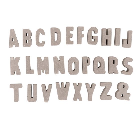 Silicone casting mould "Mini ABC"