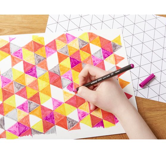 edding 1300 colour pen, set of 20