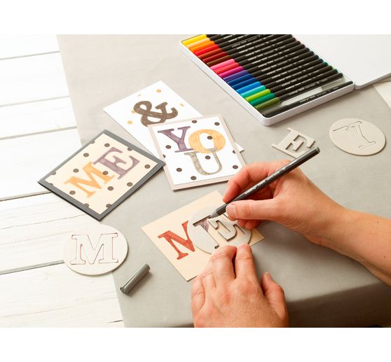 edding 1300 colour pen, set of 20