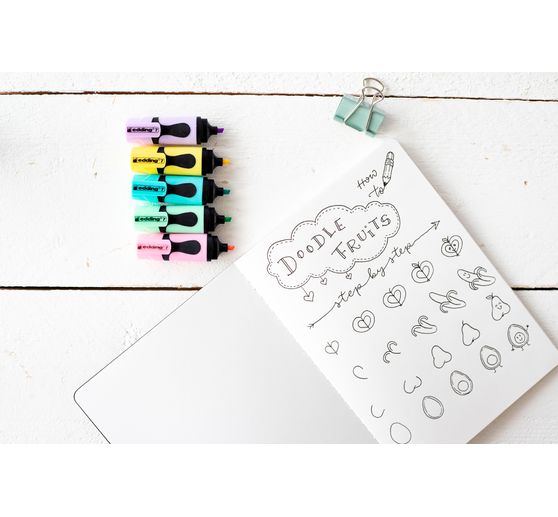 edding 7 "Mini text marker" Pastel set