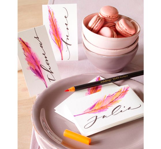 edding 1340 "Brush Lettering", set of 10