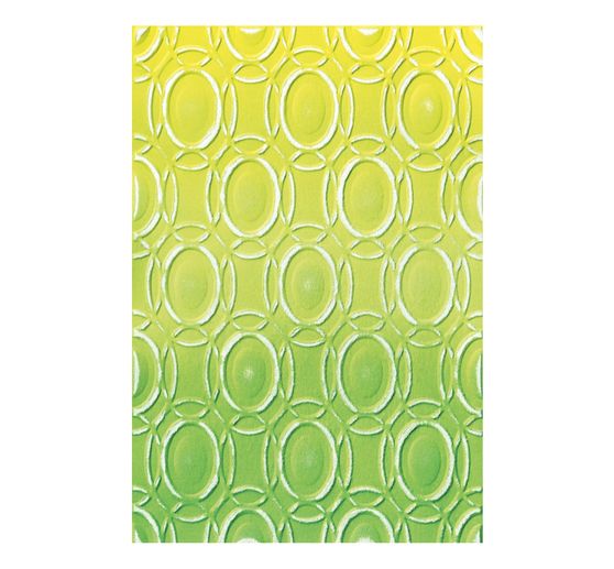 Sizzix 3D Embossing template "Cosmopolitan - Golden Rings by Stacey Park"