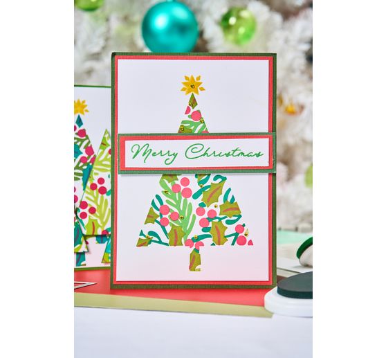 Vrstvené šablony Sizzix "Happy Holidays by Stacey Park"