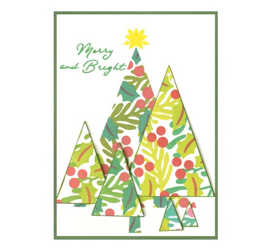 Vrstvené šablony Sizzix "Happy Holidays by Stacey Park"