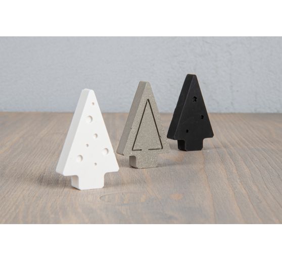 Silicone casting mould "Mini decorative moulds X-Mas"