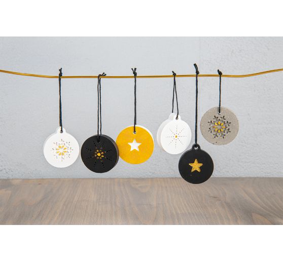 Silicone casting mould "Mini decorative moulds X-Mas"