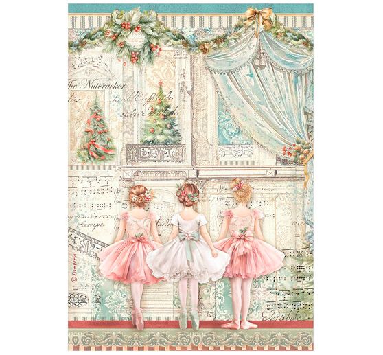 Řada slámového hedvábí s motivem "Louskáček"