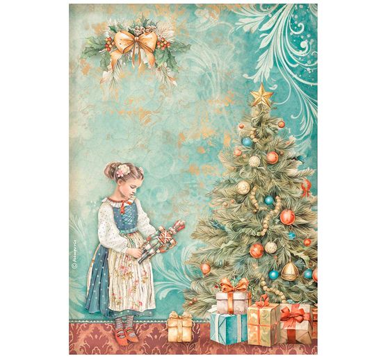 Řada slámového hedvábí s motivem "Louskáček"