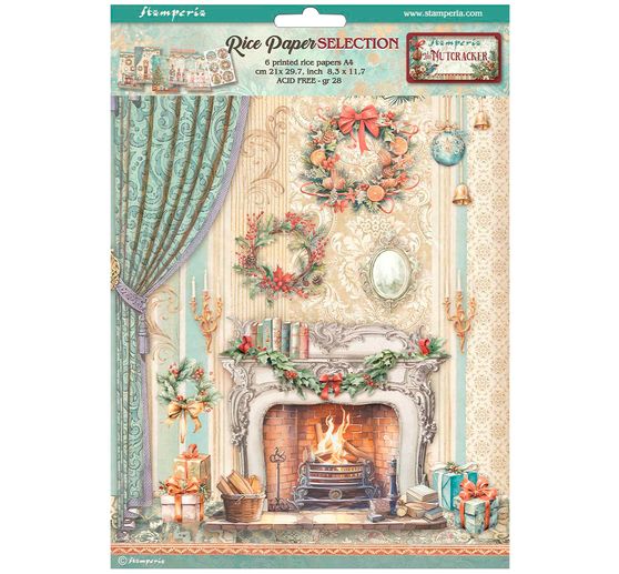 Řada slámového hedvábí s motivem "Louskáček"