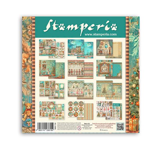 Scrapbook block "The Nutcracker"