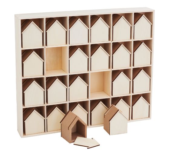 VBS Advent calendar houses
