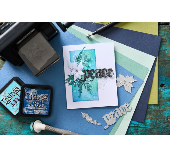 Sizzix Thinlits V&yacute;sekov&aacute; &scaron;ablona "Vault Festive Wreath by Tim Holtz"