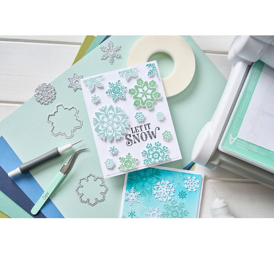 Sizzix Clear Stamps Set "White Christmas by Catherine Pooler"
