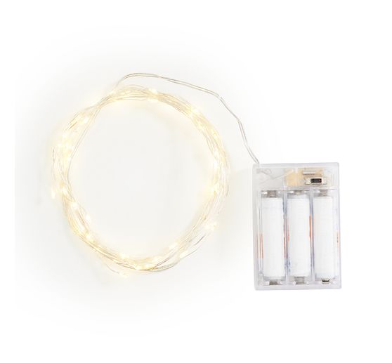 Micro LED light chain, 5 strands, with timer