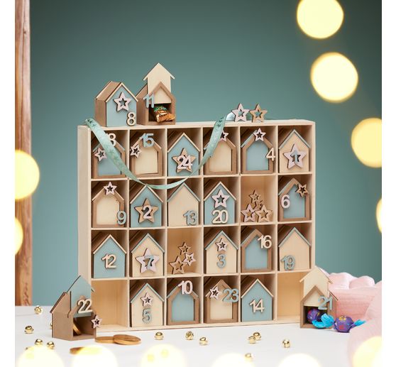 VBS Advent calendar houses