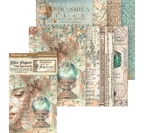 Motif straw silk backgrounds "Fortune"