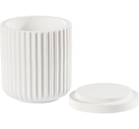 Silicone casting mould "Can with grooves"