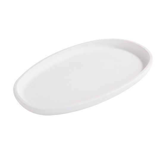 Silicone casting mould "Oval asymmetrical bowl"