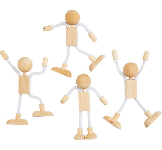 Bending figures, H 12 cm