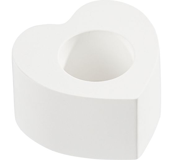 Silicone casting mould "Stick candle holder heart mini"
