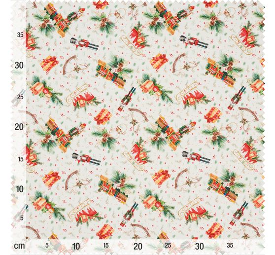 Westfalenstoffe Cotton fabric Rothenburg "Nutcracker"