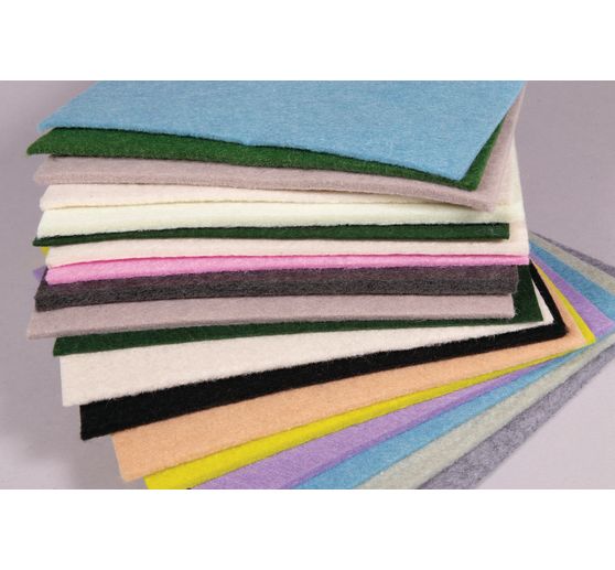 Craft felt mix "Colorful", 1-5 mm, 500 g