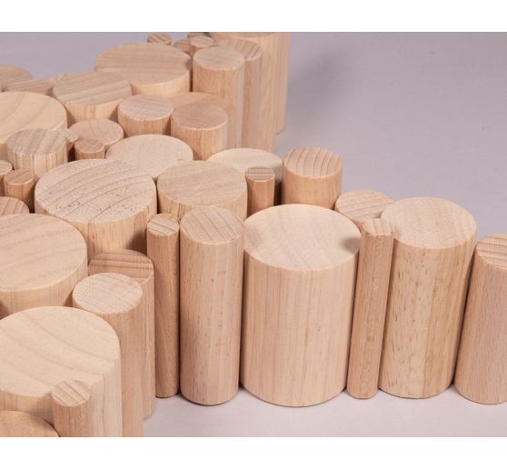 Craft pack wood "Round bars"