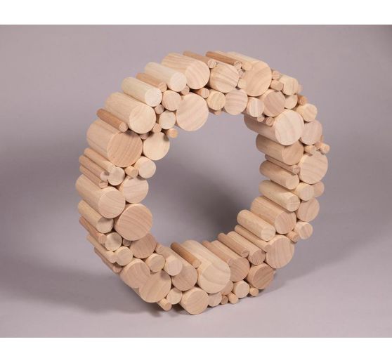 Craft pack wood "Round bars"