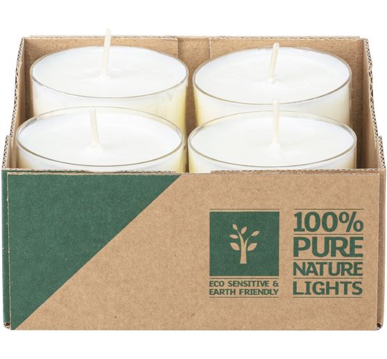 Maxi tea lights 10h "Pure Nature Lights"