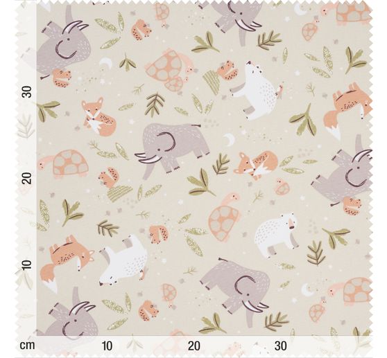 Cotton fabric "Animals"