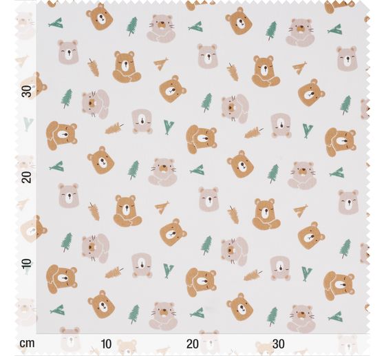 Bavlněná látka "Malí průzkumníci"