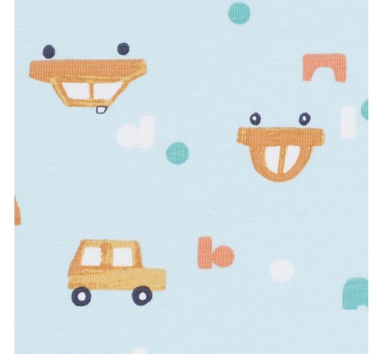 Jersey fabric "Cars"