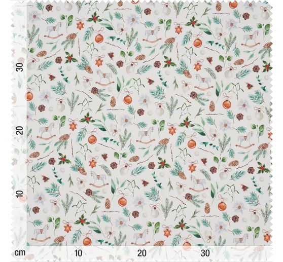 Westfalenstoffe Cotton fabric Rothenburg "Christmas specials"