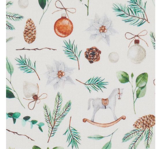 Westfalenstoffe Cotton fabric Rothenburg "Christmas specials"