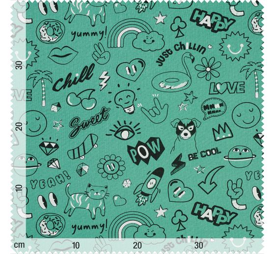 Sweat fabric "Be Cool"