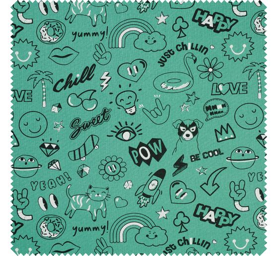 Sweat fabric "Be Cool"