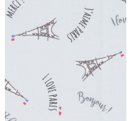 Cotton fabric "Paris" acrylic coated