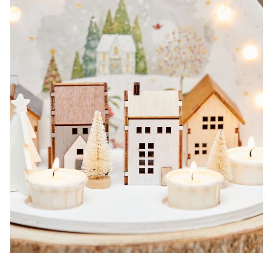 LIGHT.ONE" papírové čajové svíčky