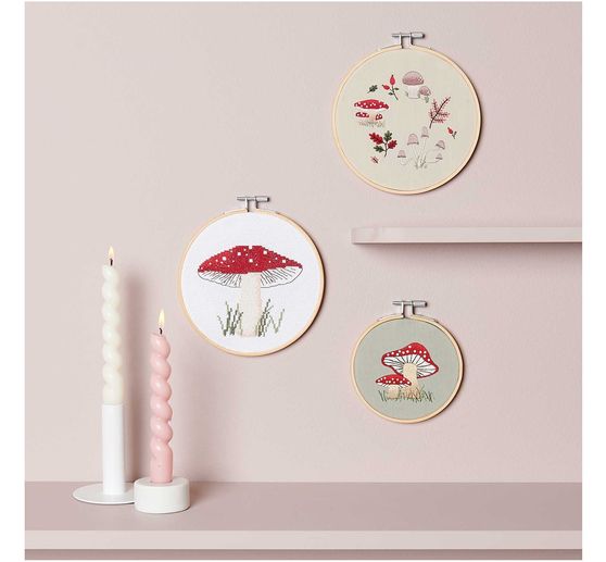 Rico Design Embroidery set "Shroom"