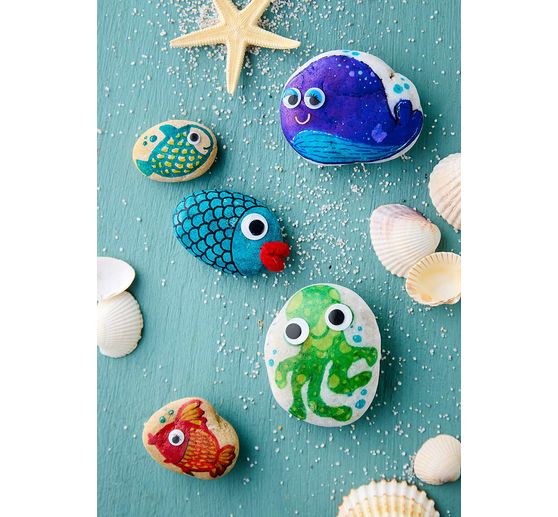 Kreativn&iacute; sada "Steine bemalen Kids"