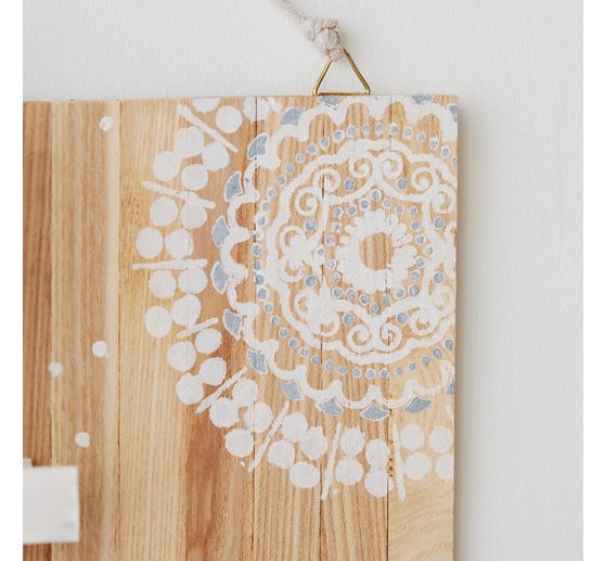 Stencil "Mandala Flowers", A4